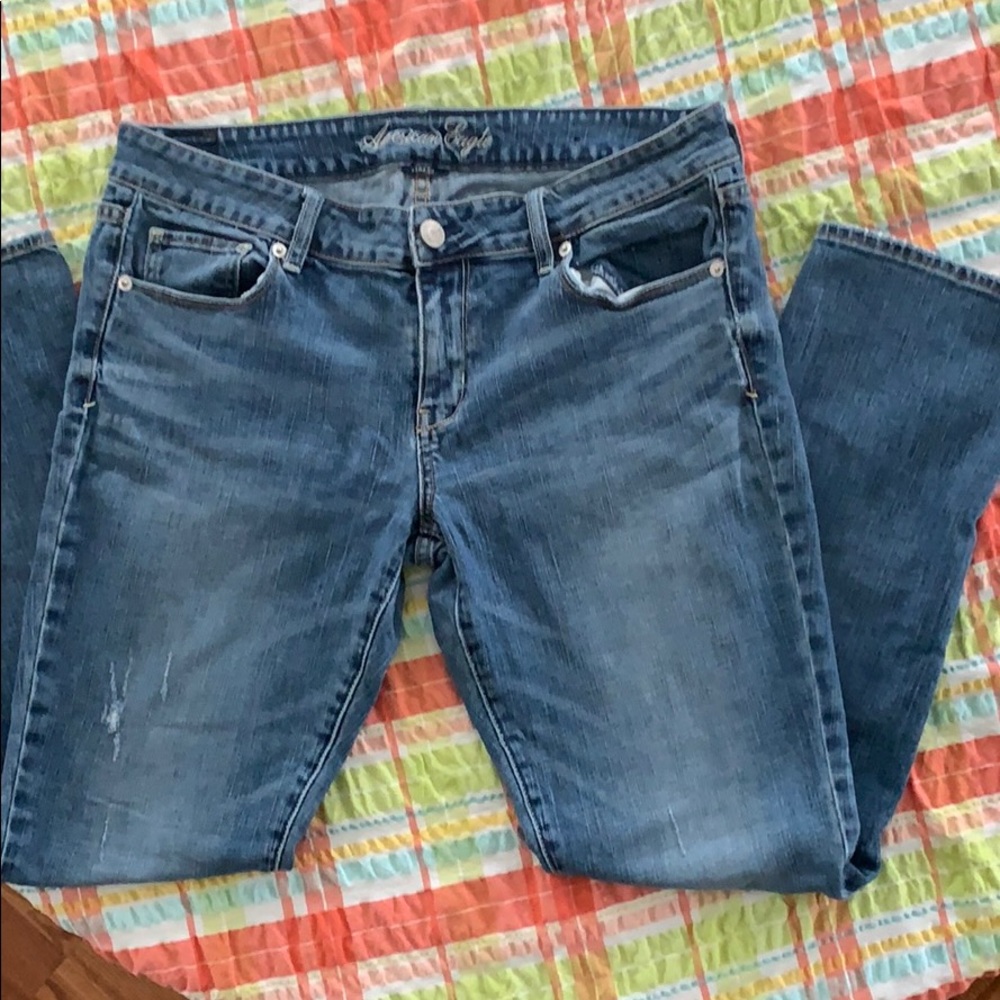 American Eagle Stretch Skinny Jean- 12 Short